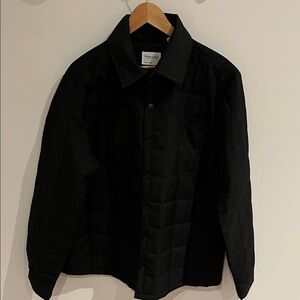 Men's Black Quilted Jacket